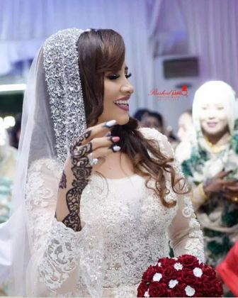 شاهد بالصور.. حفل زفاف ساندريلا الإعلام السوداني رتاج الأغا