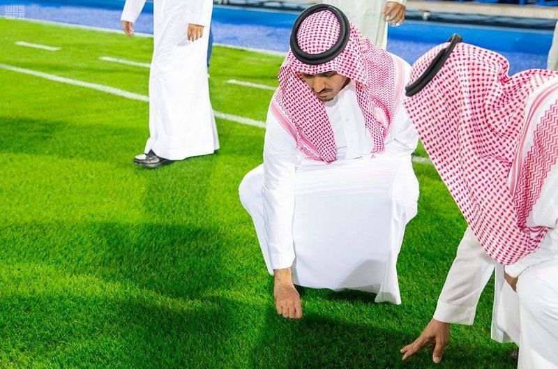 اكتمال جاهزية ملعب الأمير فيصل بن فهد بالرياض لاستضافة المباريات